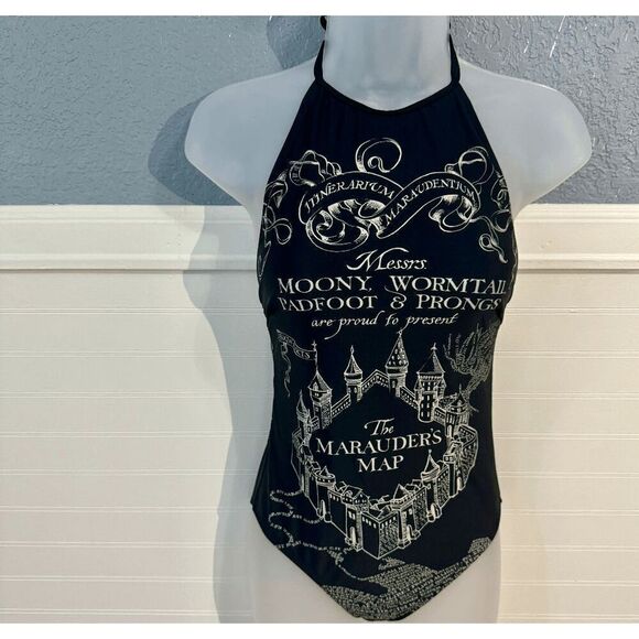 Harry Potter Marauder's Map Swimsuit - Picture 8 of 16